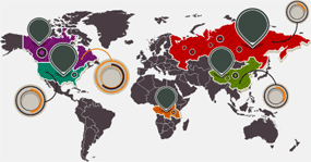 Globais Sectoriais Temáticas Regionais